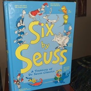 Six by Seuss A Treasury of Dr. Seuss Classics, Discontinued Book Hardcover 1991